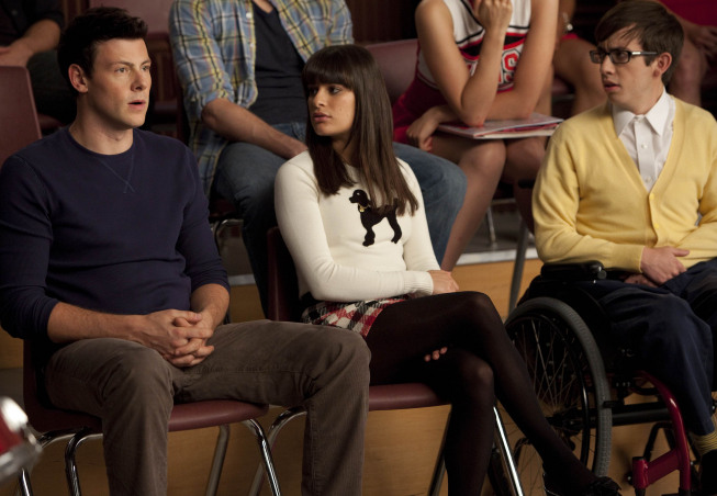 Finn and Rachel have grown into a steady couple on season two of Glee