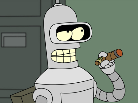 Latest Gossip Television on Bender Has One Of His Signature Cigars In Hand In This Classic