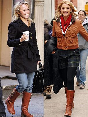 Blake Lively and Hayden Panettiere rock the same pair of Westyn boots.