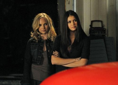 Caroline and Elena Picture