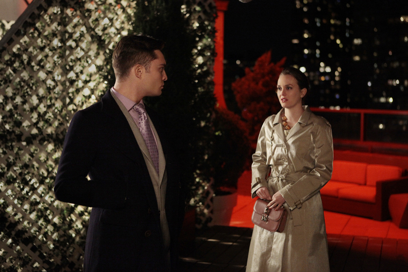 Chuck Bass and Blair Waldorf Picture Chuck and Blair in an emotional scene