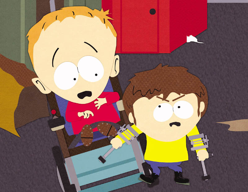 Episode South Park Timmy Jimmy Fight on Timmy And The New Handicapped Boy Jimmy Get Into A Fight On South Park