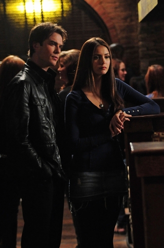 Might there be some chemistry between Damon and Elena?