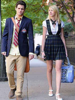 Dan Humphrey and Jenny Humphrey are actually believable as siblings