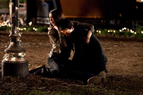 Elena and Damon Photo