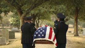 Flag Draped