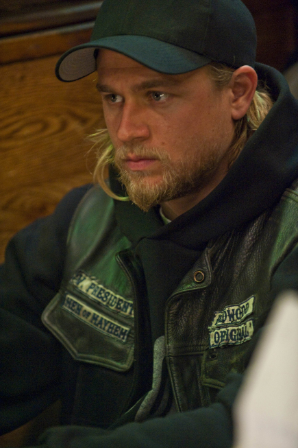 He's seen here in the critical role of Jax Teller