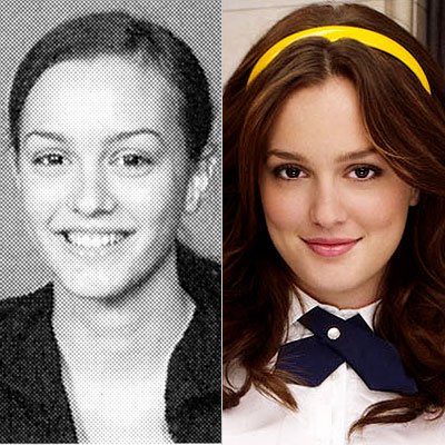 Leighton Meester Yearbook Photo Leighton Meester then and now