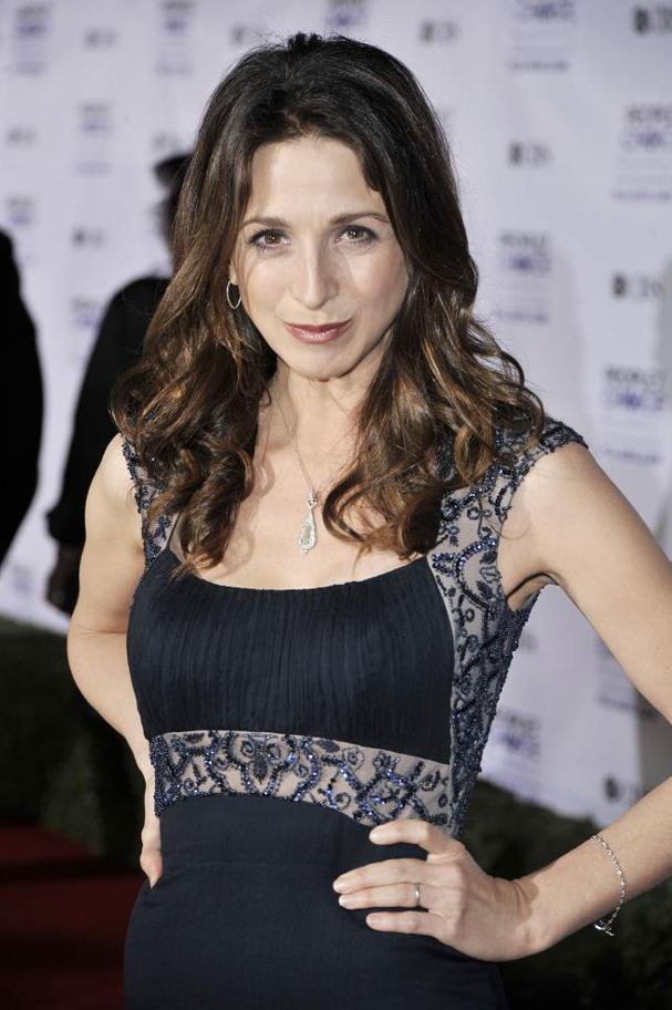 A picture of Marin Hinkle the beautiful actress best known for her starring