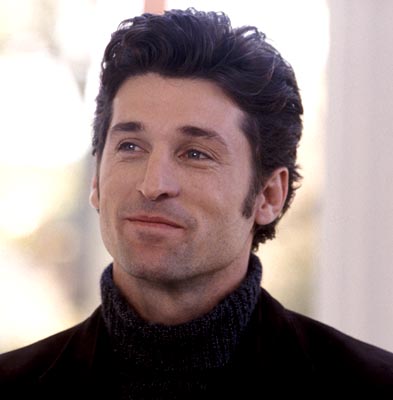 Pictured above Patrick Dempsey strikes a pose