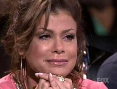 Paula Abdul Crying